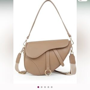 New women saddle shoulder/clutch/crossbody bag
